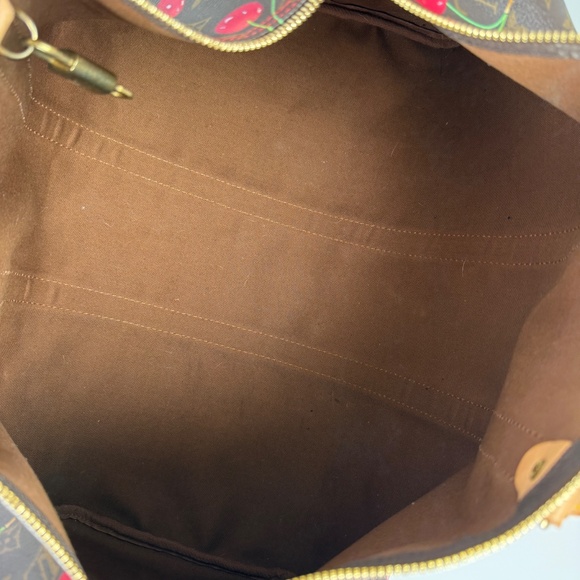 Vintage Louis Vuitton Keepall 45 Takashi Murakami Cerises Monogram Duffle Bag - Picture 9 of 9